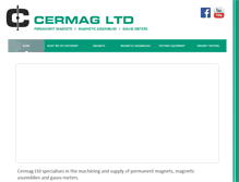Tablet Screenshot of cermag.co.uk